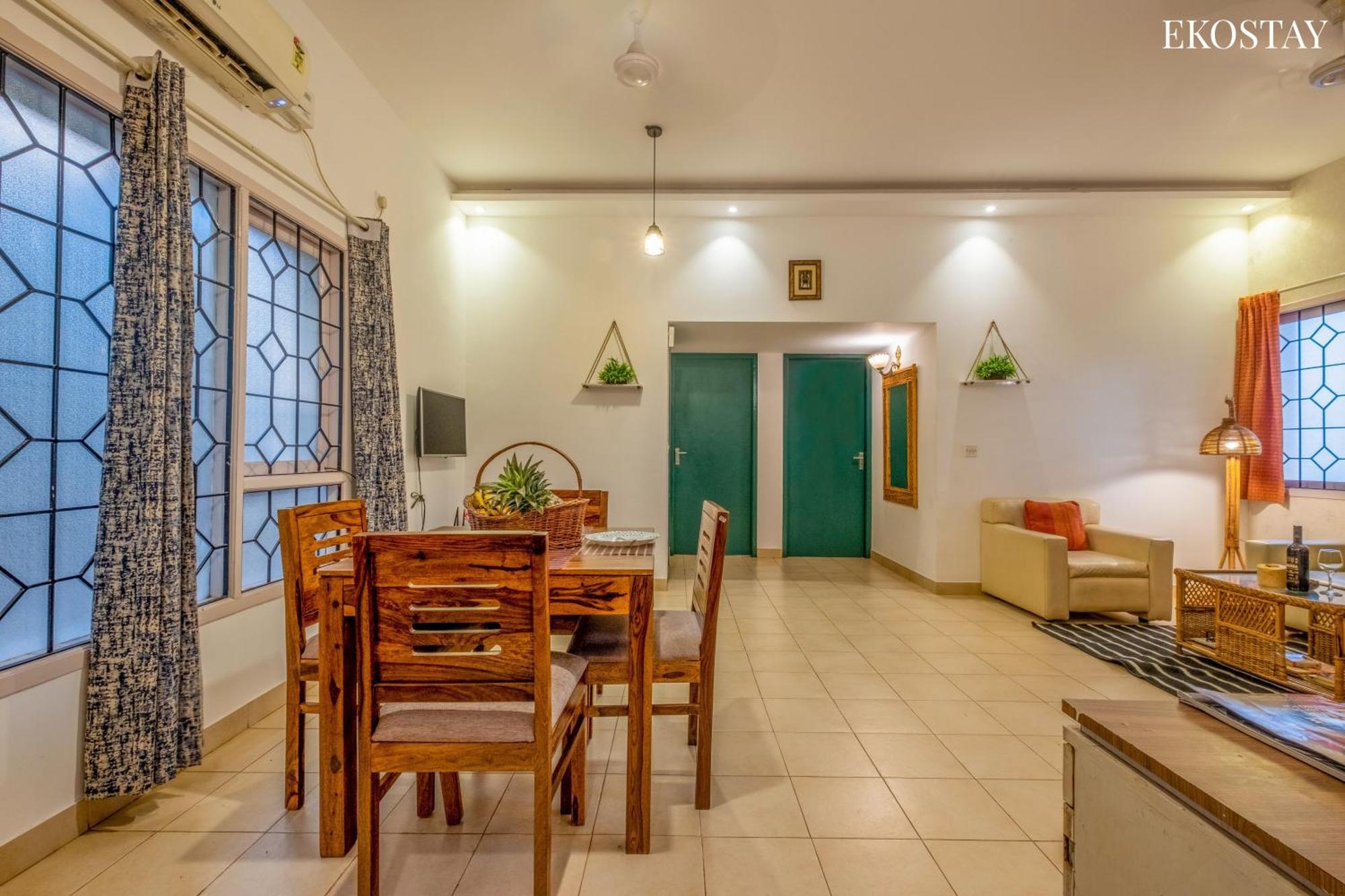 Eko Stay - Green Door Apartment Candolim Exterior foto