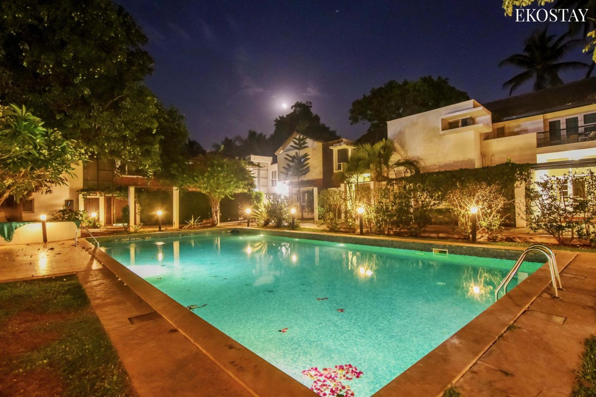 Eko Stay - Green Door Apartment Candolim Exterior foto